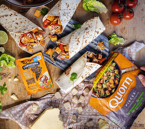 Quorn x Capsicana Fajitas