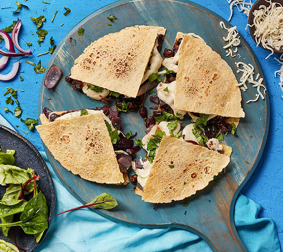 Black Bean Quesadilla