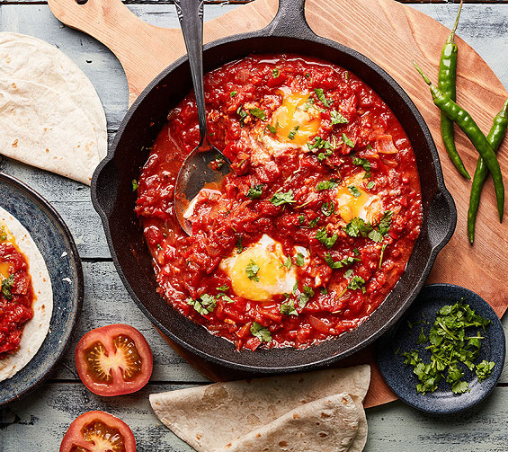 Mexican Huevos Rancheros
