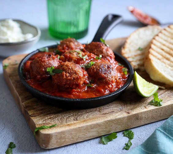 Ultimate flavour, with less washing up! Tasty meatballs that pack a punch.