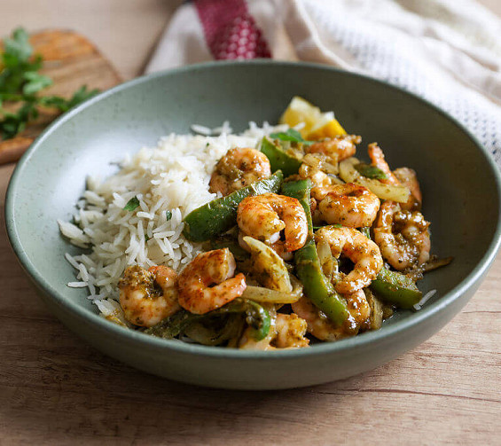 One of our favourite prawn dishes - super quick and fresh!