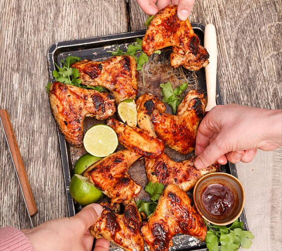 Chilli & Honey Chicken Wings